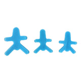 3pcs Type Spt Straightening Support Fixation Frog Finger Mallet Brace with Sponge