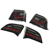 GTS Style LED Tail Lights With Dynamic Turn Signal for Tesla Model 3 Y 2017 2018 2019 2020 2021 2022 2023 Non US