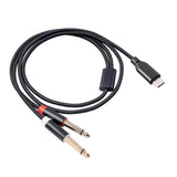 USB C To Dual 6.35Mm Audio Stereo Cable Type C To Dual 6.35Mm ,1Meters