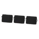 3pcs Laptop Bag Briefcase Tablet Holder Gaming Case Outdoor Computer Stand Polyester