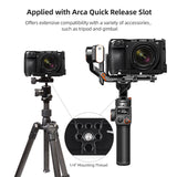 Andoer Aluminum Alloy Video Cage Magnetic Wrench Cold Shoe Arca QR Slot 1/4 Inch for Sony A6700 Camera