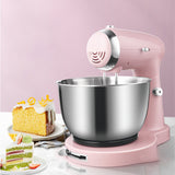 Multifunction High Capacity Stainless Steel Mixer, Dough Kneading hine, Butter Beat, Bread, 3.2L