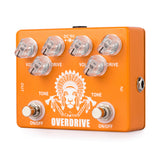 Caline CP-70 Pedal Overdrive/Clear Guitar Pedal Music Accessories Tuner 9V Effect Guitar Accessories True Bypass Sturdy Case
