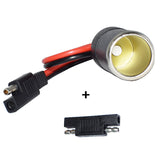 Female 14 AWG with Polarity Reverse Adapter Car Chargers Cigarette Lighter To SAE Cable 30cm