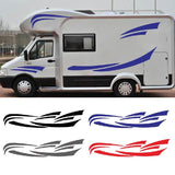 Sticker Stripe Decoration Body Decals Door Panel Bumper Vinyl Graphics Stickers Car Styg For Camper RV Trailer Accessories