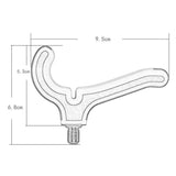 Head Gripper Butt Rest Portable Accessory Tackle Tool Universal Fishing Holder Rod Rack