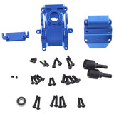 Metal Gearbox Case Housing And Differential Adapter For ARRMA 1/8 6S Karton Typhon 1/ 7 Infraction Limitless Accessories Red