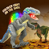 Remote Control Dinosaur Toys For Kids，Light Up And Realistic Roaring Sound