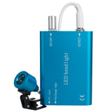 Blue Portable LED Head Light Lamp for Dental Surgical Medical Binocular Loupe Dental Tools Headlight