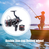 12+1BB Spinning Reel - High Strength Cast Spool for Saltwater Fishing