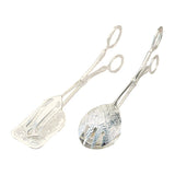 Home Salad Cake Multifunction Vintage Food Tong Bread Clamp Dessert Clip Barbecue Tools For Kitchen Utensils