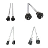 2x Metal or Tom Legs Stable Non Slip DIY Easy to Install Professional Drum Parts Accessories Percussion Instrument