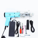 New 2 in 1 Loop Cut Pile Gun hine Starter Electric Carpet Tufting Kit Rug Making Tools