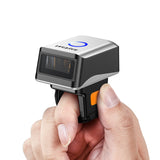 Bluetooth Wireless Mini Finger Reader 2D Barcode Scanner Android IOS PC PDF417 Data Matrix Ring Scanners