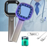 NEW Woods Skin Portable Facial Salon Beauty Analyzer UV Lamp Wood for Analyzing Testing Examination