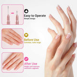 USB Electric Nail File Nail Sander Professional Nails Manicure Machine Manicure Pedicure Kit for Salon and Home Nail Art Tools