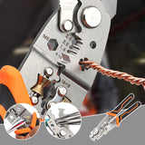 28 In 1 Multifunctional Electrician Pliers Wire Splitting And Stripping, For Electricians