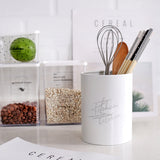 Nordic Multifunction Stainless Steel Storage Rack Chopsticks Tube Spoon Fork Drain Holder Kitchen Utensils Home Organizer Tools