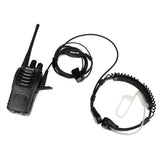 Retevis Walkie Talkie with Retractable Control and K-Head Throat Vibration Air Guide Earphones - 9026