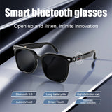 GS01 Smart Glasses BT 5.3 Sunglasses Touch Earphone Lightweight UV400 Polarized Lens IPX5 Waterproof Music Intelligent Glass