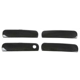 4pcs Outside Door Handle Trim Carbon Fiber for Dodge Charger 2011 2012 2013 2014 2015 2016 2017 2018 2019 2020 2021 LHD