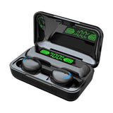 Wireless Earphones Bluetooth Tws Waterproof F9 Earphone Battery Display Charging Box Mini Sports Noise Reduction