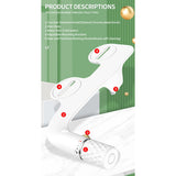 Toilet Bidet Attachment Smart Bidets Ultra-Slim Nozzles Self Portable Cleaning Water Pressure Easy Install