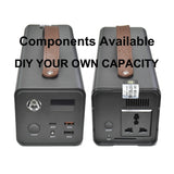 Laptop Charger 30000mah 45600mah 170WH Portable Power Bank 110V 220V 230V With AC Outlet QC 3.0 18W Components Available