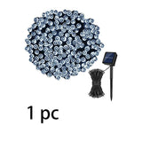 39ft 100LED Purple And Orange,Green Halloween Lights, Halloween String Lights 8 Modes Outdoor Waterproof Lights For Decoration