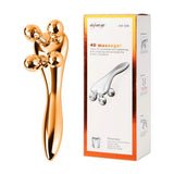 3D Roller Face-lift Wrinkle Remover Multicolor Y Shape Facial Massage Roller ABS Full Body Massager Relaxation Tools