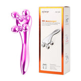 3D Roller Face-lift Wrinkle Remover Multicolor Y Shape Facial Massage Roller ABS Full Body Massager Relaxation Tools