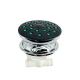 53mm 11.5mm Water Out Massage Bathtub Universal Jet Eight-hole Spray Nozzle ABS Cover Nylon Body Shower Head
