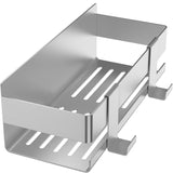 Without Drilling Basket Shower Shelf Stainless Steel Bathroom With Hook Is Removable