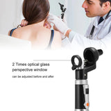 Portable Electric LED Light Ear Check Examination Tools Set Medical Otoscope Clinical Diagnostic