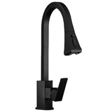 Pull Down Kitchen Sink Faucet Hot and Cold Commercial Spring Sale Black Cheap OEM Ceramic Style Brass Lead Surface Graphic