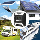 10A/20A/30A/40A/50A/60A/80A 12V/24V/48V Auto MPPT Solar Charge Controller Regulator for Lithium/Lead-Acid/Iron Phosphate Battery