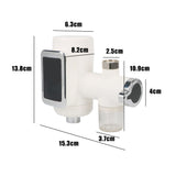 Bathroom Accessories Electric Hot Water Heater Kitchen Faucet Tankless Heating Hot Cold Taps Instant Heating Tap Universal Plug