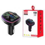 4.2A Fast Charger LED Backlit Atmosphere Light MP3 Player Lossless Music Car Bluetooth 5.0 FM Transmitter PD 18W Type-C Dual USB