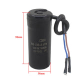 compressor start capacitor CD60 36-108UF with resistance for refrigerator freezer Compressor refrigeration accessories AC330V