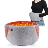 1 Pairs Winter USB Electric Heating for Women Men Comfortable Plush Foot Warmer Washable Heated Shoes Indoor Outdoor