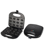 Electric Walnut Cake Maker, Automatic Mini Nut Waffle Bread hine, Sand Iron Toaster, Breakfast Pan Oven, EU Plug, 750W