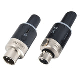 Lekato Mw-1 Wireless Microphone System Wireless Receiver Transmitter System Rechargeable Wireless Guitar 5.8Ghz Plug On Xlr