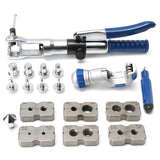 Tube Tool Kit WK-400 7 Lever Hydraulic Expander Pipe Fuel e Flaring HVAC Tools 5-22mm