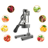 Manual Commercial Stainless Steel Squeezed Juice God Fresh Lemon Orange Large Juicer