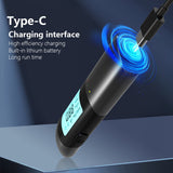 Alcohol Tester Portable High Accuracy Breathalyzer Non-Contacting Breath Detector USB Rechargeable with Digital LED Screen