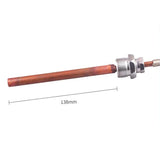 Pressure pointer type industrial high-precision temperature tester boiler water/oil/steam thermometer 0-300℃