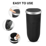 Mini Car Trash Bin Can With Lid For Car, Home, Office, Kitchen, Bedroom
