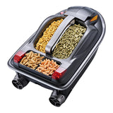 Large Outdoor 3 Hopper High Speed RC Fishing 500M 7KG Load Voice Broadcast Smart Route Correction Remote Control Bait Boat