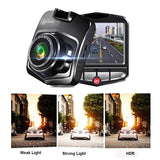 New Universal Dash Cam 1080P Car DVR Driving Recorder 2.2" LCD Screen Loop Recording 24H Parking Monitoring Motion Detection