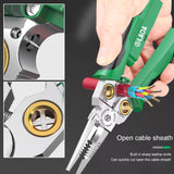 Wire Stripper Tools Multitool Plier Crimper Cable Cutter Multifunctional Stripping Crimping Pliers Terminal Hand Tool